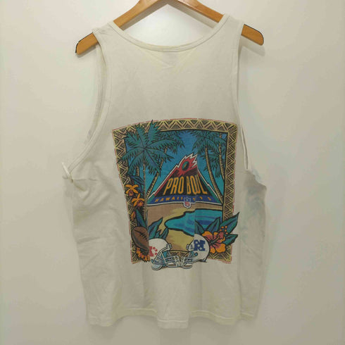 アンビル Anvil 1995 NFL75 PRO BOWL USA製 クルーネック タンクトップ メンズ import:L