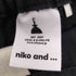 ニコアンド Niko and... ベルトタイ デニムラップスカート レディース JPN:4