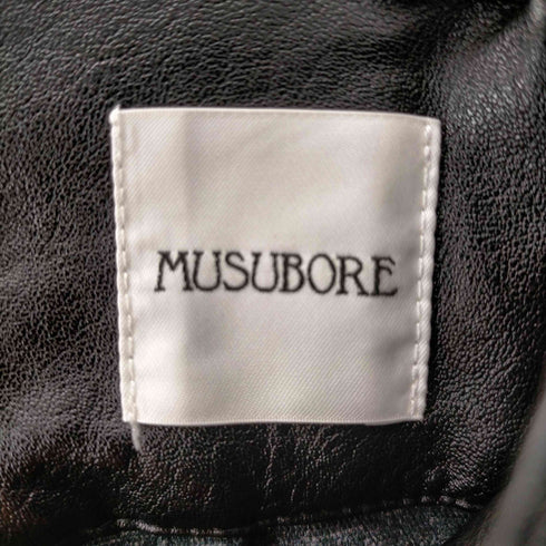 MUSUBORE diamond cutting leather SK / ダイヤカットレザースカート レディース JPN:0