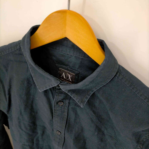 アルマーニエクスチェンジ ARMANI EXCHANGE L/S レギュラーカラーシャツ メンズ M/M