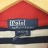ポロバイラルフローレン Polo by RALPH LAUREN スモールポニー刺繍 トリコロールカラー ボーダーポロシャツ レディース import:M 12-14