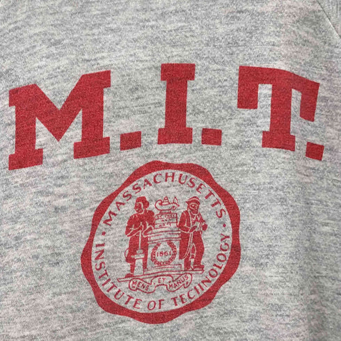 チャンピオン Champion 80S トリコタグ M.I.T. カレッジロゴ プルオーバーパーカー メンズ import:L