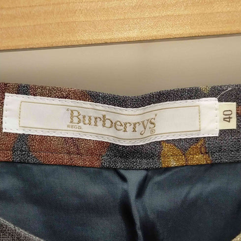 バーバリーズ BURBERRYS 総柄スカート レディース 9