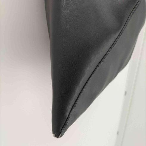 エムエムシックス メゾンマルジェラ MM6 Maison Margiela レザー トライアングル ジャパニーズ トートバッグ レディース