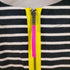 ステューシーウィメン Stussy Women ボリュームスリーブ ボーダーワンピース レディース import:M