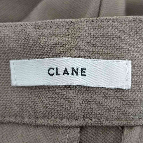 クラネ CLANE CENTER LINE BOOT CUT PANTS レディース 1