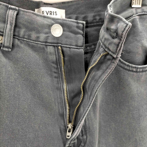 エヴリス EVRIS シンプルワイドデニムパンツ レディース JPN:M