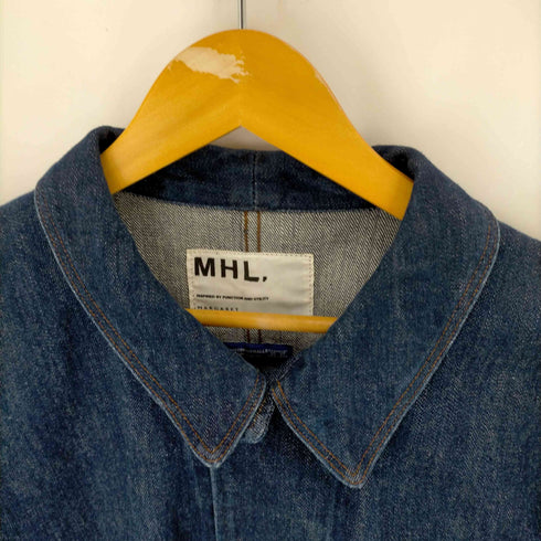 エムエイチエル MHL. デニムカバーオールジャケット メンズ