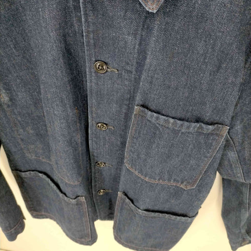 エムエイチエル MHL. デニムカバーオールジャケット メンズ