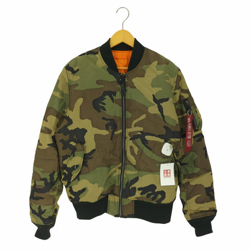 アルファインダストリーズ ALPHA INDUSTRIES MA-1 TIGHT NYLON HEAVY TWILL フライトジャケット メンズ import:XL