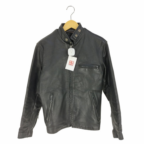 ショット Schott LOT:641 スタンドカラー シングルライダースジャケット メンズ 36