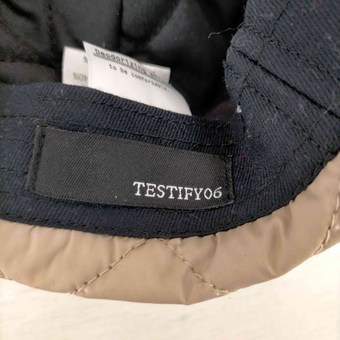 テスティファイ TESTIFY06 On Fleek Flight Cap メンズ 56-59cm