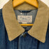 ポロラルフローレン POLO RALPH LAUREN 80S 白タグ 襟コーデュロイデニムハンティングジャケット メンズ import:M