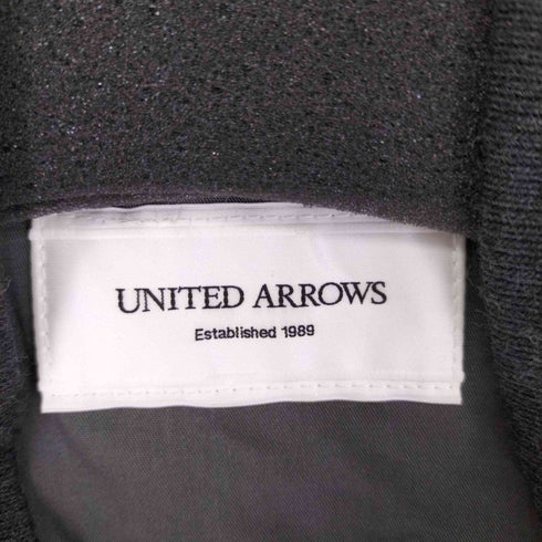 ユナイテッドアローズ UNITED ARROWS UAS NY B15-C† ダブルジップナイロンMA1ジャケット IDEAL ZIPPER メンズ JPN:XL