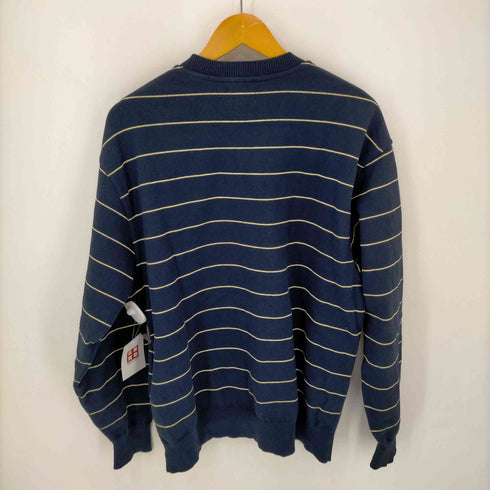 YONETOMI WAVE COTTON BORDER PULLOVER メンズ JPN:3