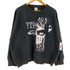 THE SALVAGES Reconstructed Eyes Raglan Crewneck Sweat メンズ import:XL