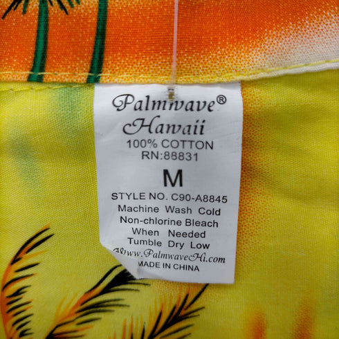 パルムウェーブ Palmwave アロハシャツ メンズ import:M