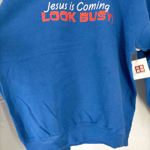 ギルダン GILDAN JESUS IS COMING LOOK BUSY スウェット メンズ JPN:M