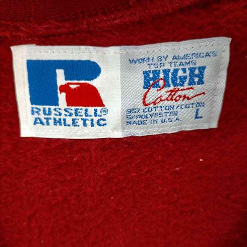 ラッセルアスレチック RUSSELL ATHLETIC HIGH COTTON スウェットカーディガン メンズ JPN:L