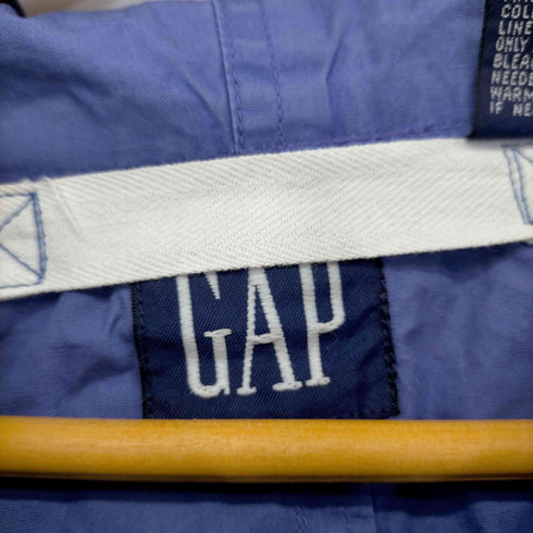 ギャップ Gap 90S OLD GAP ボーダーコットンシェルアノラックパーカー メンズ import:XL
