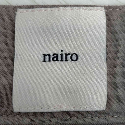 ナイロ nairo 2wayデザインスラックス レディース JPN:L