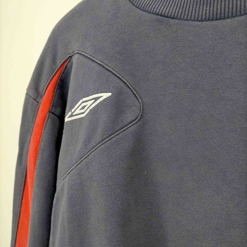アンブロ UMBRO バイカラースウェット メンズ import:L