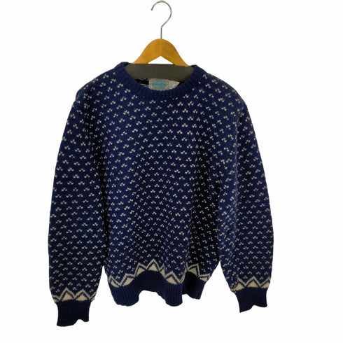 ROYAL NORTH MILLS OUTFITTERS MADE IN USA バーズアイウールニット メンズ import:M