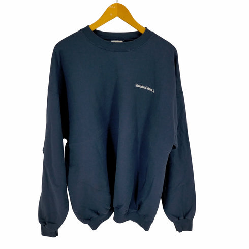 ヘインズ Hanes 刺繍タグ 両面プリントスウェット メンズ JPN:XL