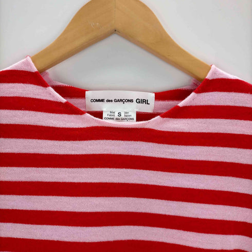 コムデギャルソンガール COMME DES GARCONS GIRL AD2023 ボーダーニット レディース JPN:S