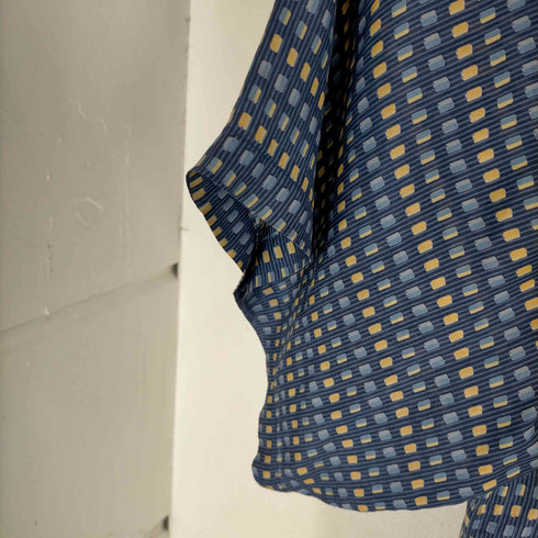 アドルフォ ADOLFO 総柄シルク半袖シャツ メンズ JPN:XXL