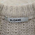 スローン SLOANE 3G畦編み コットン×アクリル クルーネック ニット レディース 1