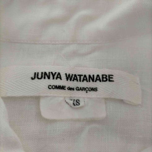 ジュンヤワタナベコムデギャルソン JUNYA WATANABE COMME des GARCONS AD2013 リネンレギュラーカラーシャツ レディース JPN:XS