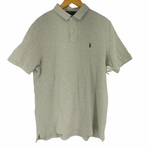 ポロラルフローレン POLO RALPH LAUREN CLASSIC FIT スモールポニー刺繍 ポロシャツ メンズ import:L