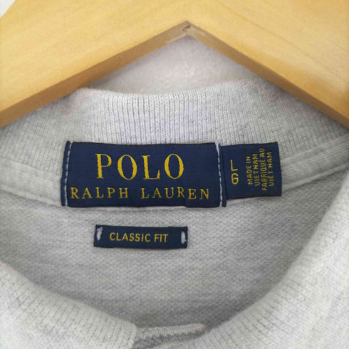 ポロラルフローレン POLO RALPH LAUREN CLASSIC FIT スモールポニー刺繍 ポロシャツ メンズ import:L