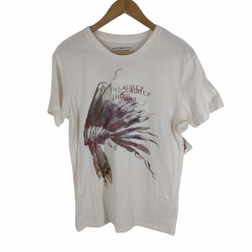 デニムアンドサプライ ラルフローレン DENIM & SUPPLY RALPH LAUREN グラフィックプリントクルーネックTシャツ メンズ JPN:S