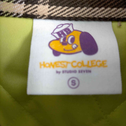 ジーユー GU HONESTCOLLEGE by STUDIOSEVEN チェック柄シャツジャケット メンズ JPN:S