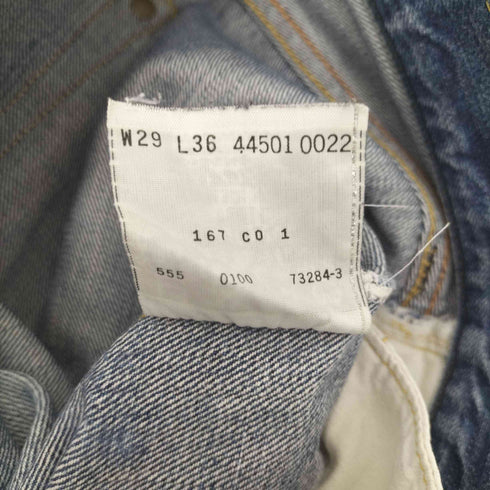 リーバイス Levis 00S USA製 S501XX ボタン裏555刻印 大戦モデル BigE 1944年復刻 均等V 赤耳 セルビッチ バレンシア工場 月桂樹ボタン 2000年製 メンズ W29 L36