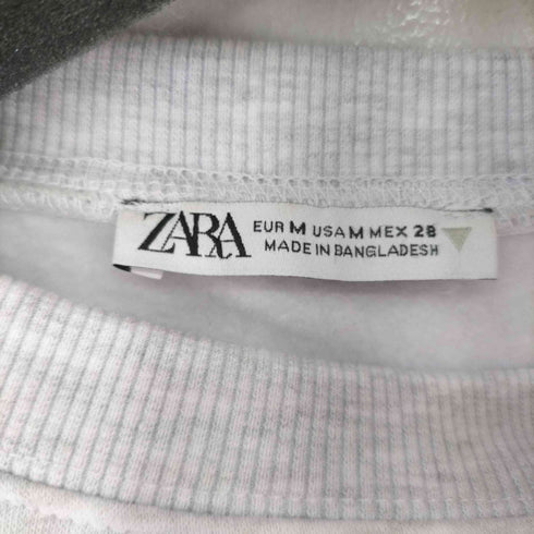 ザラ ZARA クロップドスウェット レディース M