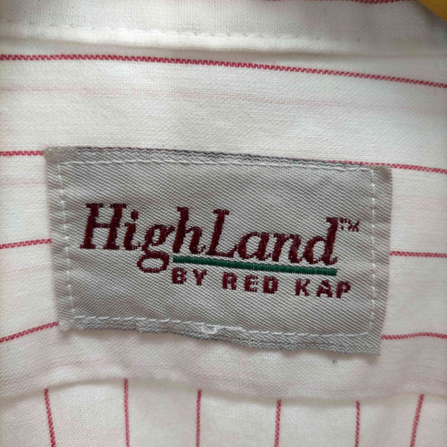 ハイランドバイレッドキャップ HIGHLAND BY RED KAP 刺繍ワークシャツ MADE IN USA メンズ import:M