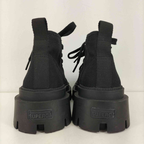 スペルガ SUPERGA 3052 アルピナ エイペックス ミッド|ALPINA APEX MID(TOTAL BLACK) レディース EUR:35