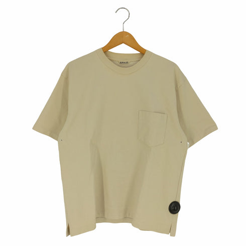 オーラリー AURALEE STAND-UP TEE スタンドアップTシャツ メンズ JPN:4