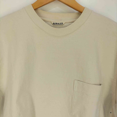 オーラリー AURALEE STAND-UP TEE スタンドアップTシャツ メンズ JPN:4