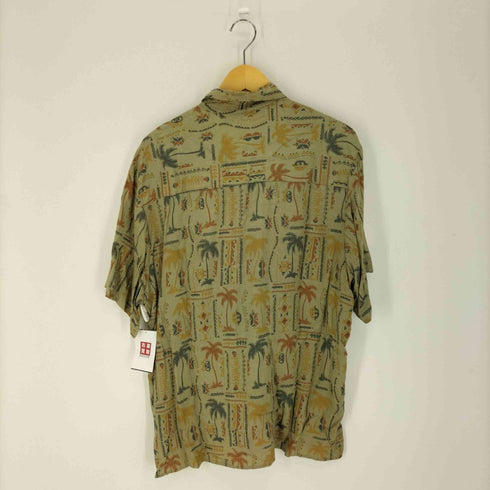 CROSSINGS 総柄 S/S レギュラーカラー シャツ メンズ import:L