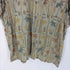 CROSSINGS 総柄 S/S レギュラーカラー シャツ メンズ import:L