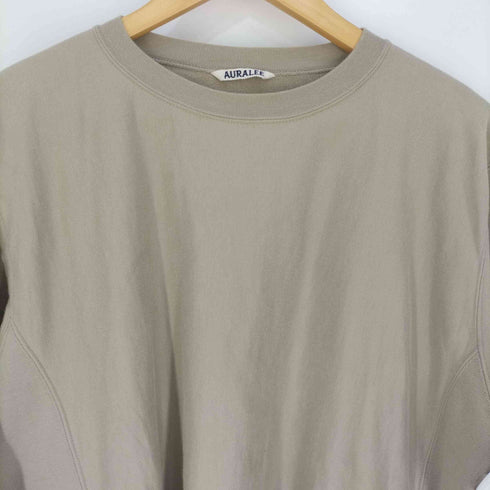 オーラリー AURALEE SUPER HIGH GAUGE SWEAT P/O スーパーハイゲージスウェットプルオーバー メンズ JPN:4
