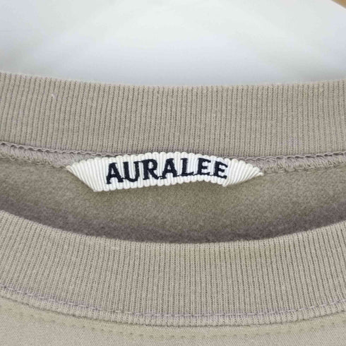 オーラリー AURALEE SUPER HIGH GAUGE SWEAT P/O スーパーハイゲージスウェットプルオーバー メンズ JPN:4