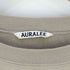 オーラリー AURALEE SUPER HIGH GAUGE SWEAT P/O スーパーハイゲージスウェットプルオーバー メンズ JPN:4