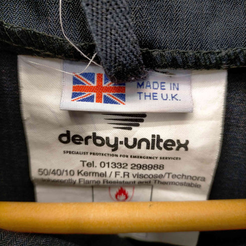 DERBY-UNISEX MADE IN UK エポレット付きハイネックジャケット メンズ 1