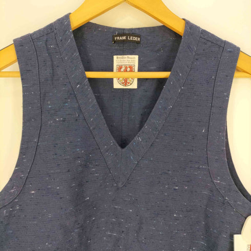 フランクリーダー FRANK LEDER ドイツ製 コットンリネンベスト メンズ JPN:XS