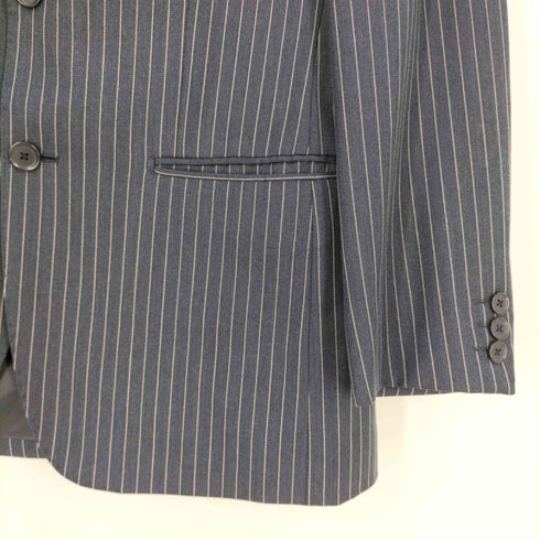 グリーンレーベルリラクシング GREEN LABEL RELAXING REDA ストライプ シングルブレスト 2B テーラードジャケット メンズ 46